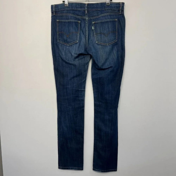 WOMENS 10 Long, W30, LEVIS 531 LOW WAIST SKINNY LEG 33 Inseam JEANS - Picture 2 of 9